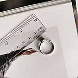 Срібне кільце Proba з натуральним оніксом, вага виробу 4,18 г (2176237) 17 розмір, фото 5