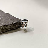 Срібне кільце Proba з натуральним оніксом, вага виробу 4,37 г (60002121) 18 розмір, фото 3