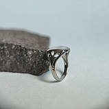 Срібне кільце Proba з натуральним перламутром, вага виробу 4,84 г (60002186) 18 розмір, фото 2