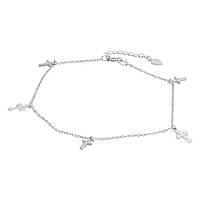 Срібний браслет Proba з фіанітами, вага виробу 2,27 г (2144144) 2326 розмір