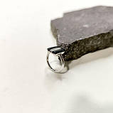 Срібне кільце Proba з натуральним оніксом, вага виробу 2,89 г (60002123) 18 розмір, фото 2
