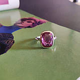Срібне кільце Proba з александритом 8.6ct, вага виробу 4,29 г (2144908) 18 розмір, фото 8