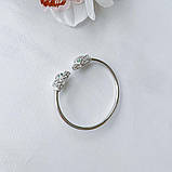 Срібний браслет Proba з фіанітами, вага виробу 11,28 г (2145004), фото 2