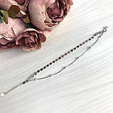 Срібний браслет Proba з без каменів, вага виробу 4,16 г (2052821) 1720 розмір, фото 2