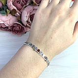 Срібний браслет Proba з без каменів, вага виробу 4,16 г (2052821) 1720 розмір, фото 3