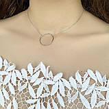 Срібне кольє Proba з без каменів, вага виробу 3,39 г (2052883) 350400 розмір, фото 2