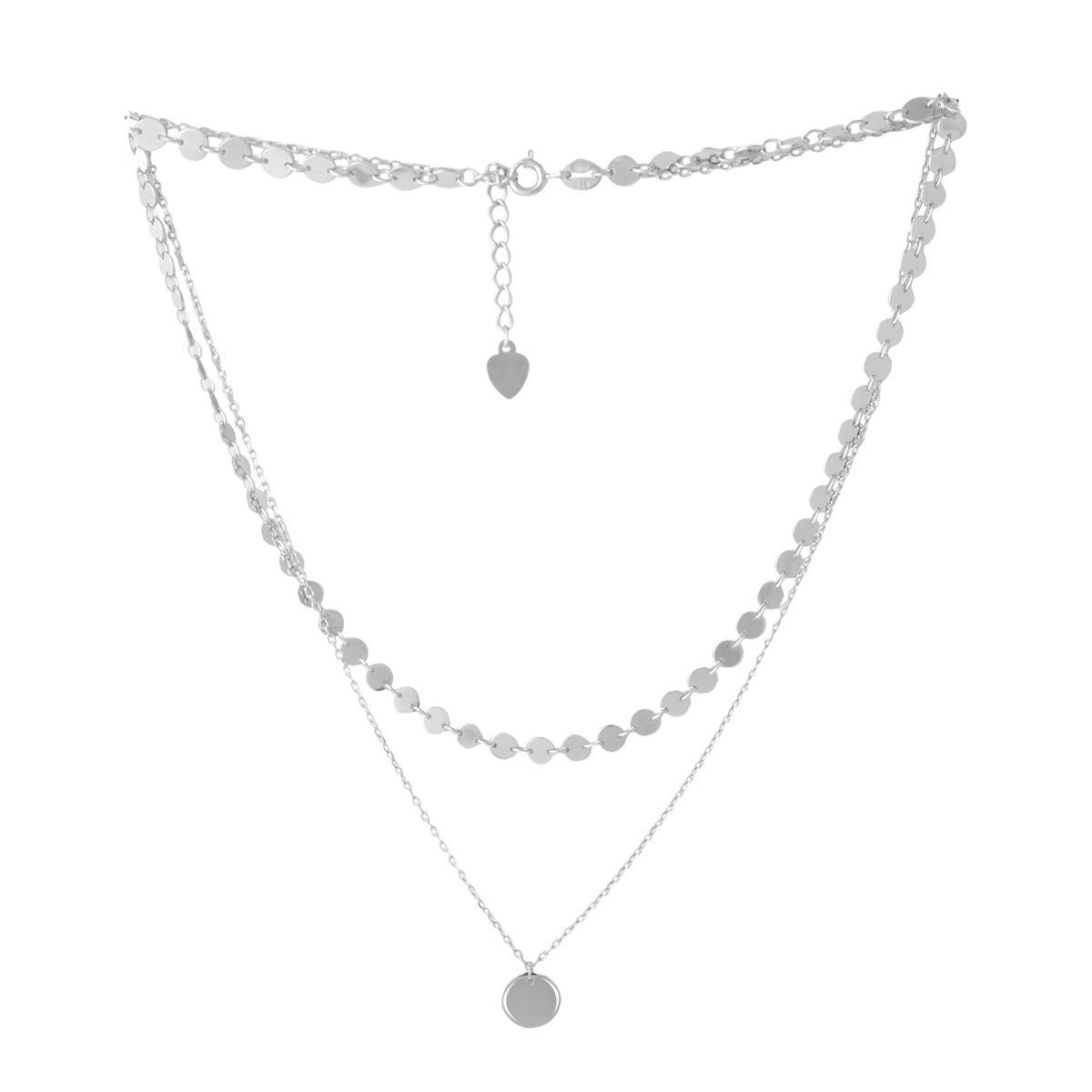 Срібне кольє Proba з без каменів, вага виробу 8,43 г (2052975) 400430 розмір, фото 1