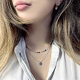 Срібне кольє Proba з без каменів, вага виробу 8,43 г (2052975) 400430 розмір, фото 2