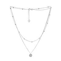 Срібне кольє Proba з без каменів, вага виробу 4,24 г (2052999) 450500 розмір