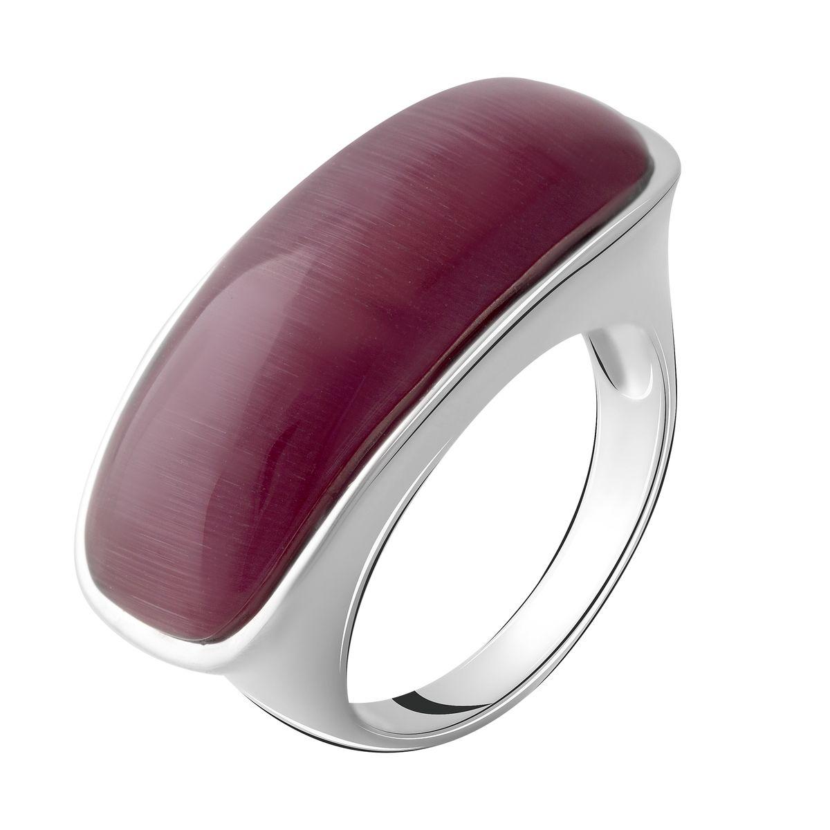 Срібне кільце Proba з котячим оком, вага виробу 6,66 г (2054924) 17 розмір, фото 1