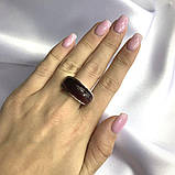Срібне кільце Proba з котячим оком, вага виробу 6,66 г (2054924) 17 розмір, фото 3
