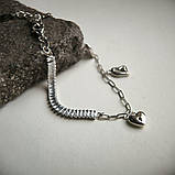 Срібний браслет Proba з фіанітами, вага виробу 4,65 г (2177418) 1720 розмір, фото 2