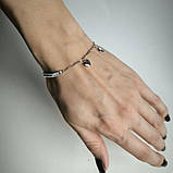 Срібний браслет Proba з фіанітами, вага виробу 4,65 г (2177418) 1720 розмір, фото 6