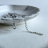 Срібне кольє Proba з фіанітами, вага виробу 5,61 гр (2192473) 450500 розмір, фото 6