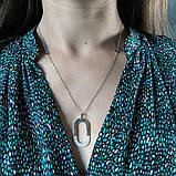 Срібне кольє Proba з фіанітами, вага виробу 5,61 гр (2192473) 450500 розмір, фото 7