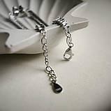 Срібний браслет Proba з фіанітами, вага виробу 5,3 г (2177517) 1720 розмір, фото 3