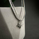 Срібний браслет Proba з фіанітами, вага виробу 4 г (2177593) 1720 розмір, фото 5