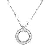 Срібне кольє Proba з натуральним перламутром, вага виробу 3,64 г (2177616) 400450 розмір, фото 2