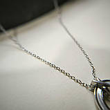 Срібне кольє Proba з натуральним перламутром, вага виробу 3,64 г (2177616) 400450 розмір, фото 5