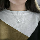 Срібне кольє Proba з натуральним перламутром, вага виробу 3,64 г (2177616) 400450 розмір, фото 9