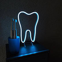 Неоновий світильник Зуб 230х325 acr-n000103, фото 3