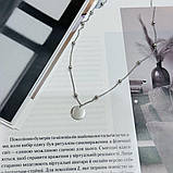 Срібне кольє Proba з без каменів, вага виробу 4,41 г (2065913) 450500 розмір, фото 3