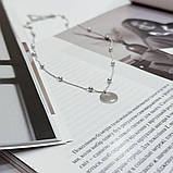 Срібне кольє Proba з без каменів, вага виробу 4,41 г (2065913) 450500 розмір, фото 4