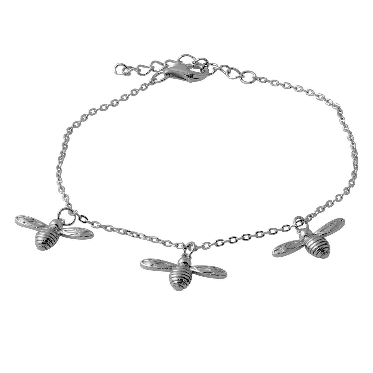 Срібний браслет Proba з без каменів, вага виробу 3,39 г (2067641) 1720 розмір, фото 1