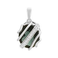 Срібна підвіска Proba з топазом Лондон Блю 3.938ct (2178170)