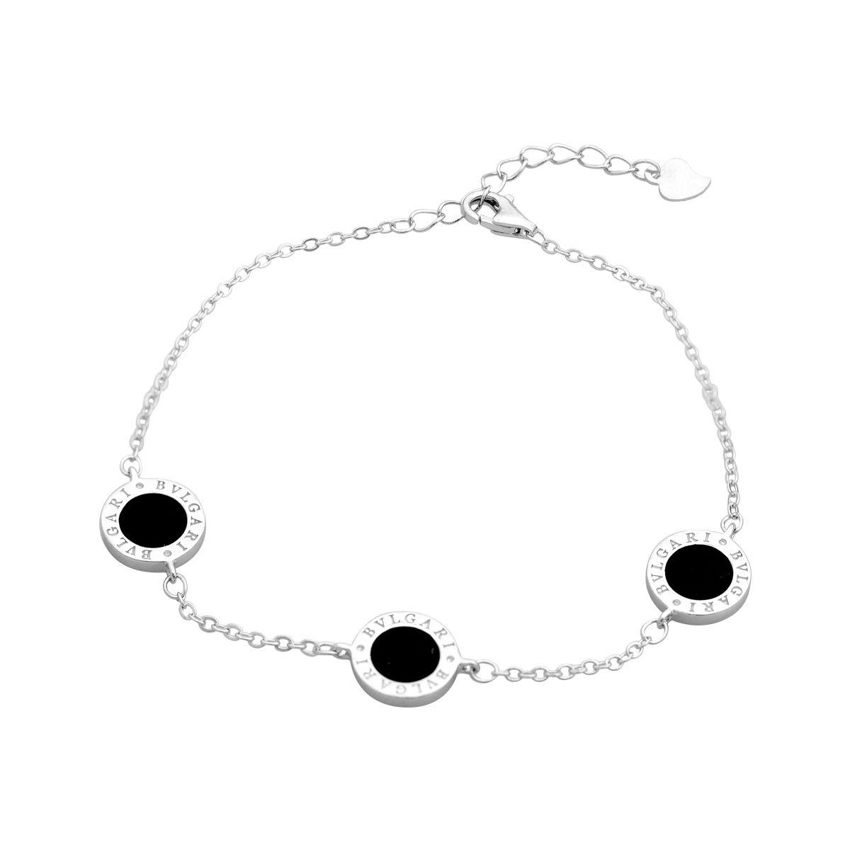 Срібний браслет Proba з ємаллю, вага виробу 4,45 г (2149194) 1720 розмір, фото 1