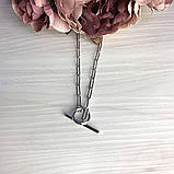 Срібне кольє Proba з без каменів, вага виробу 11,02 г (2067689) 450 розмір, фото 2