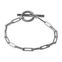 Срібний браслет Proba з без каменів, вага виробу 5,39 г (2067788) 17 розмір