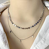 Срібне кольє Proba з без каменів, вага виробу 8,38 г (2068280) 400450 розмір, фото 2