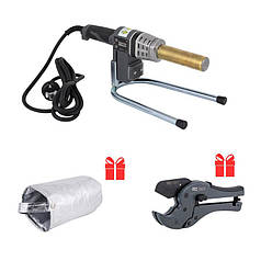 Акційний набір Thermo Alliance: Паяльник стрижневий для PPR d20-32 + подарунок Ножиці для PPR d20-40 (тефл. покриття) + подарунок Кожух