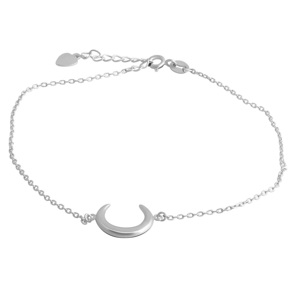 Срібний браслет на ногу Proba з без каменів, вага виробу 2,25 г (2071747) 2326 розмір, фото 1