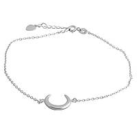 Срібний браслет на ногу Proba з без каменів, вага виробу 2,25 г (2071747) 2326 розмір