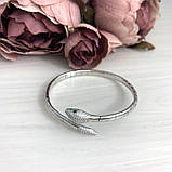 Срібний браслет Proba з фіанітами, вага виробу 17,66 г (2080145) 18 розмір, фото 3