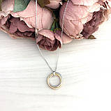 Срібне кольє Proba з без каменів, вага виробу 5,38 г (2080183) 450500 розмір, фото 2