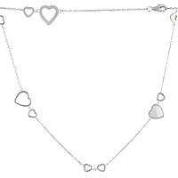 Срібне кольє Proba з натуральним перламутром, вага виробу 13,68 г (2080190) 7578 розмір