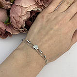 Срібний браслет Proba з без каменів, вага виробу 2,86 г (2080237) 1720 розмір, фото 3