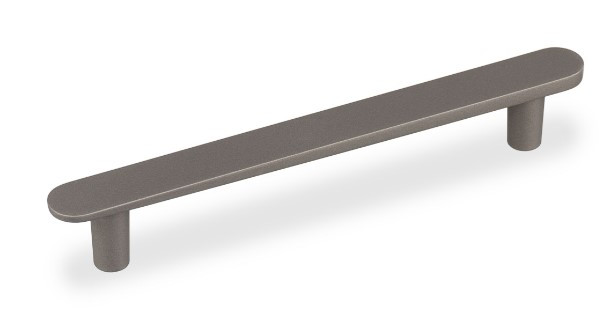 Ручка меблева Virno Lines 656/128 Soft Touch графіт, фото 1