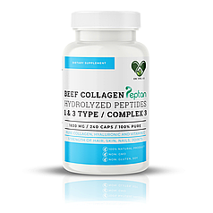 Колаген із гіалуроновою кислотою 1 та 3 типу En'vie Lab Complex 3 в капсулах 120 штук 240