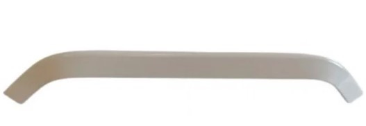 Ручка трикутна 888-320 MBI, білий матовий, фото 1