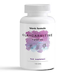 CLA з Л Карнітином 1000 мг. Bionic Formula Кон'югована лінолева кислота 120 капсул