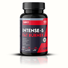 Жироспалювач комплексний Intense-5 GARO Nutrition потужний для чоловіків та жінок 100 капсул