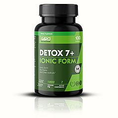 Детокс для очищення організму 7-ionic+ GARO Nutrition 100 капсул таблетки