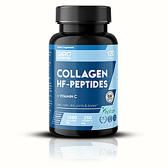 Колаген з вітаміном C морський 1 та 3 типу GARO Nutiriton в капсулах для суглобів шкіри волосся та нігтів