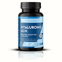 Гіалуронова кислота для суглобів, обличчя та шкіри 150 мг. GARO Nutririon 30 капсул