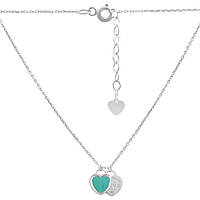 Срібне кольє Proba з ємаллю, вага виробу 3,58 г (60001993) 450500 розмір