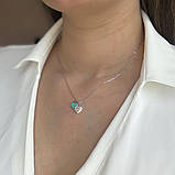 Срібне кольє Proba з ємаллю, вага виробу 3,58 г (60001993) 450500 розмір, фото 5